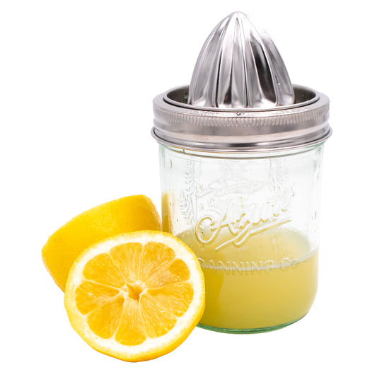 Juicing Stainless Steel Lid for Wide Mouth Mason Jars - Concordia Style Boutique