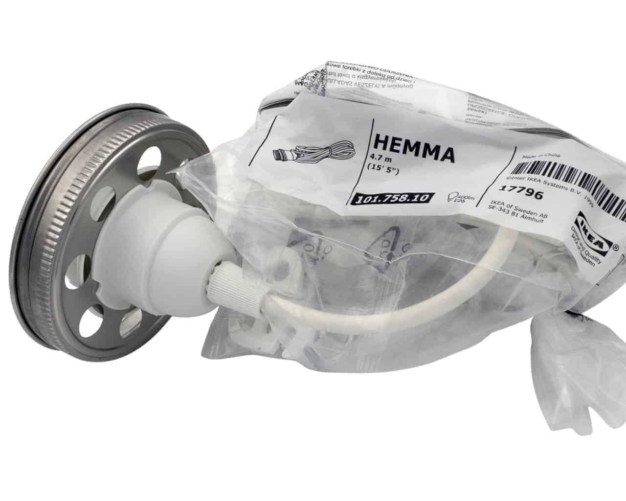 Lighting Lid for Mason Jar Light Fixtures - Concordia Style Boutique