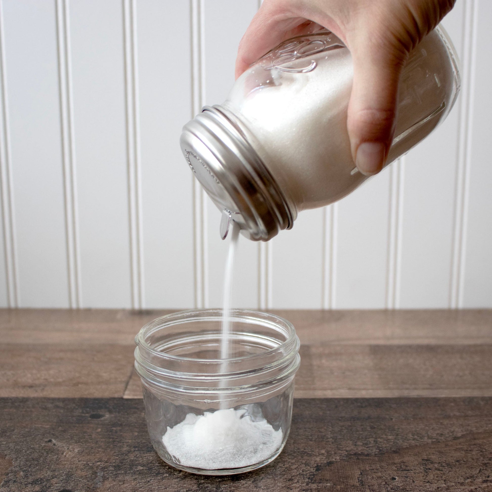 Sugar Dispensing Stainless Steel Lids for Mason Jars 2 Pack - Concordia Style Boutique