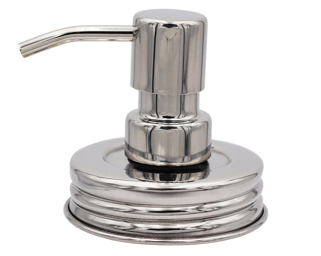 Mirror / Chrome Soap Pump Dispensers for Mason Jars - Concordia Style Boutique