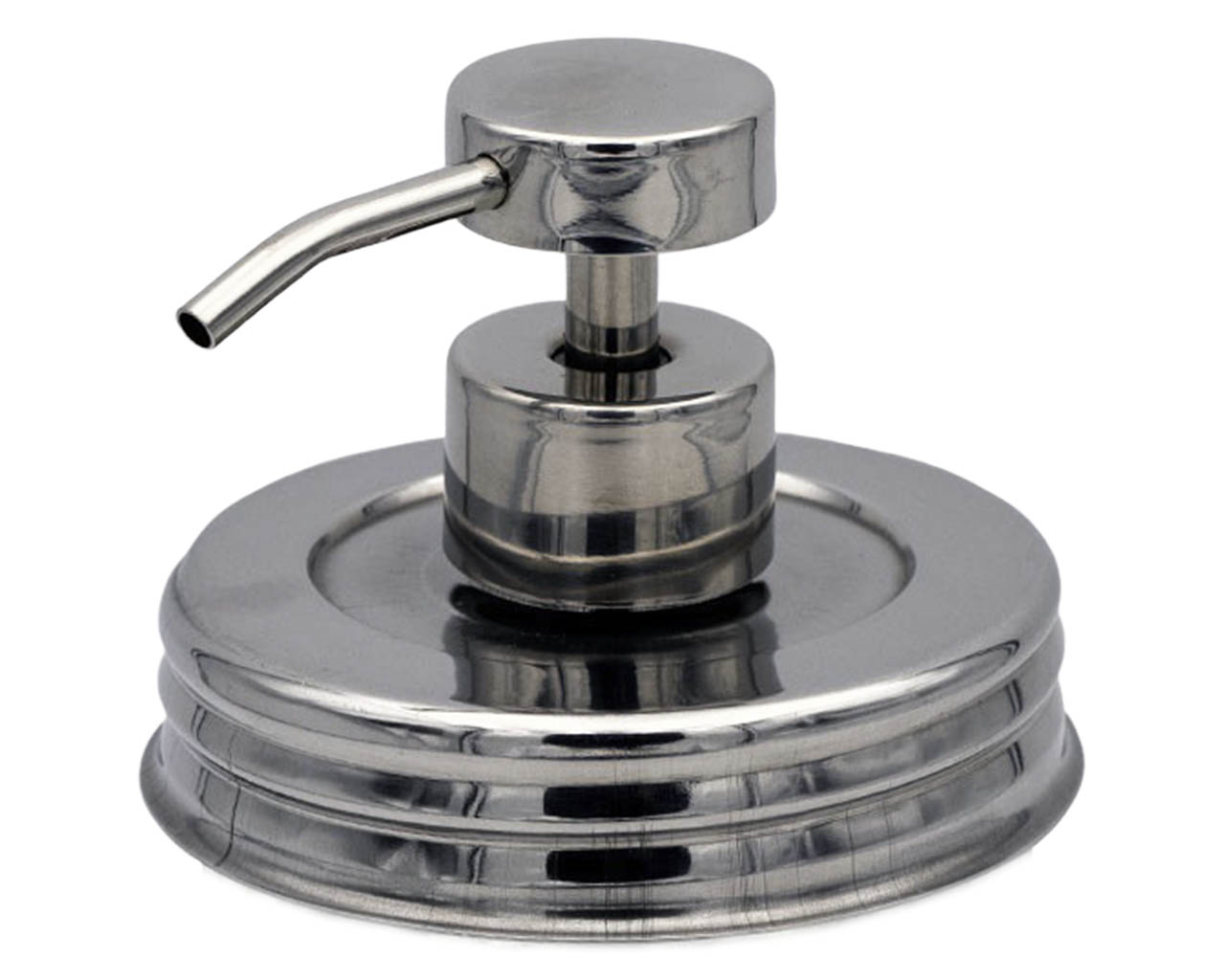 Mirror / Chrome Soap Pump Dispensers for Mason Jars - Concordia Style Boutique