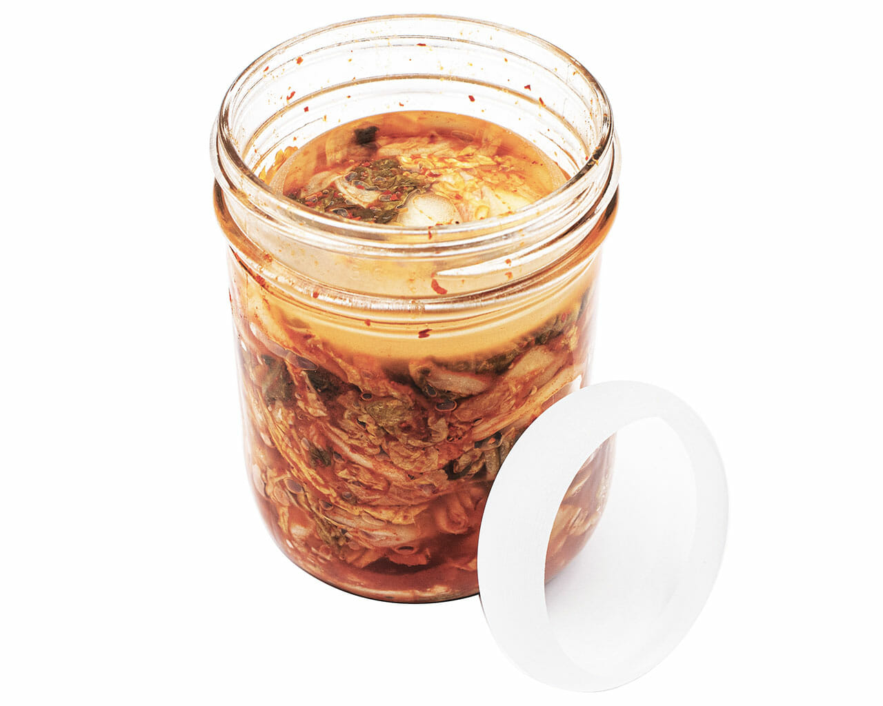 Tempered Glass Fermentation Weights for Fermenting in Wide Mouth Mason Jars - Concordia Style Boutique