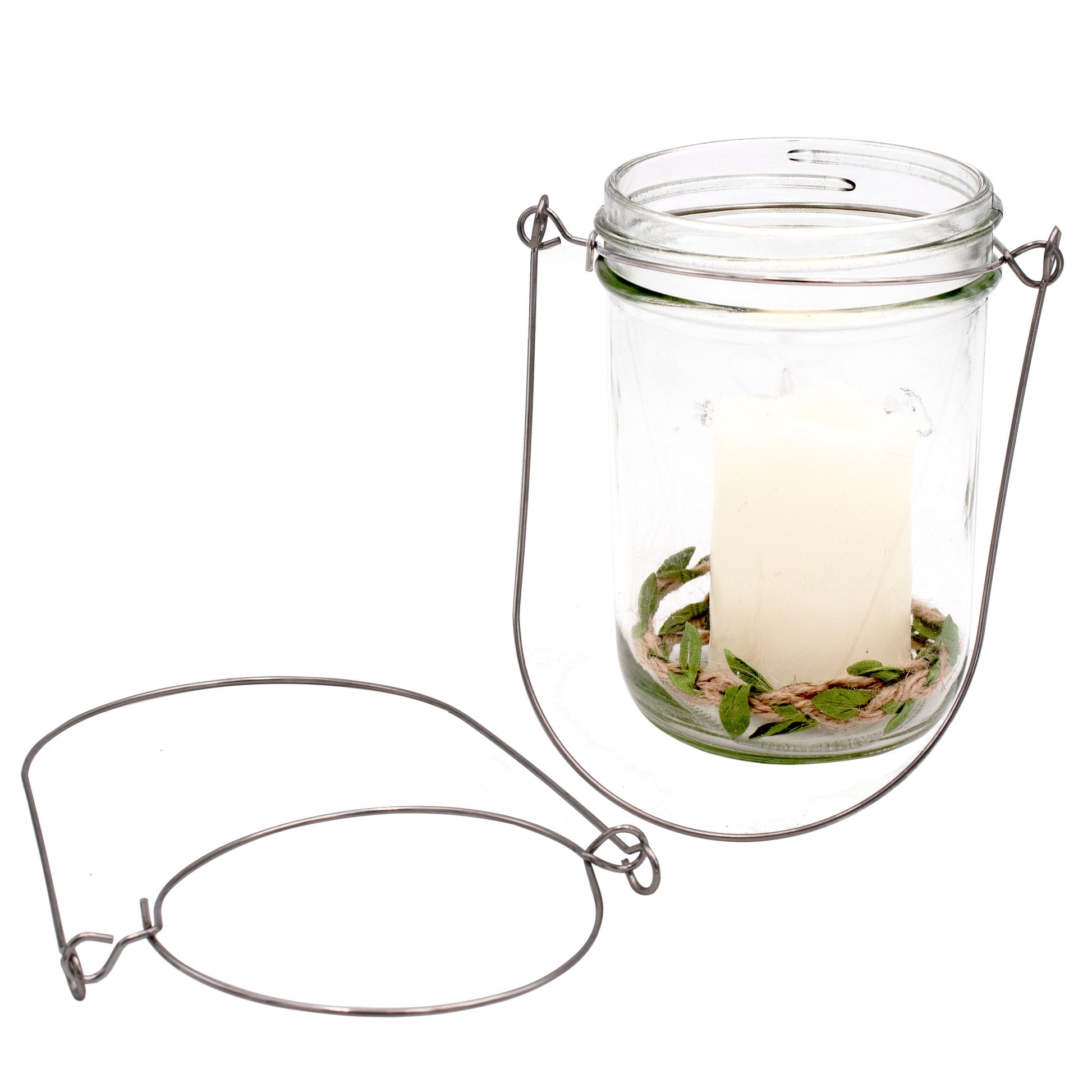 Stainless Steel Wire Handles for Mason Jars 6 Pack - Concordia Style Boutique