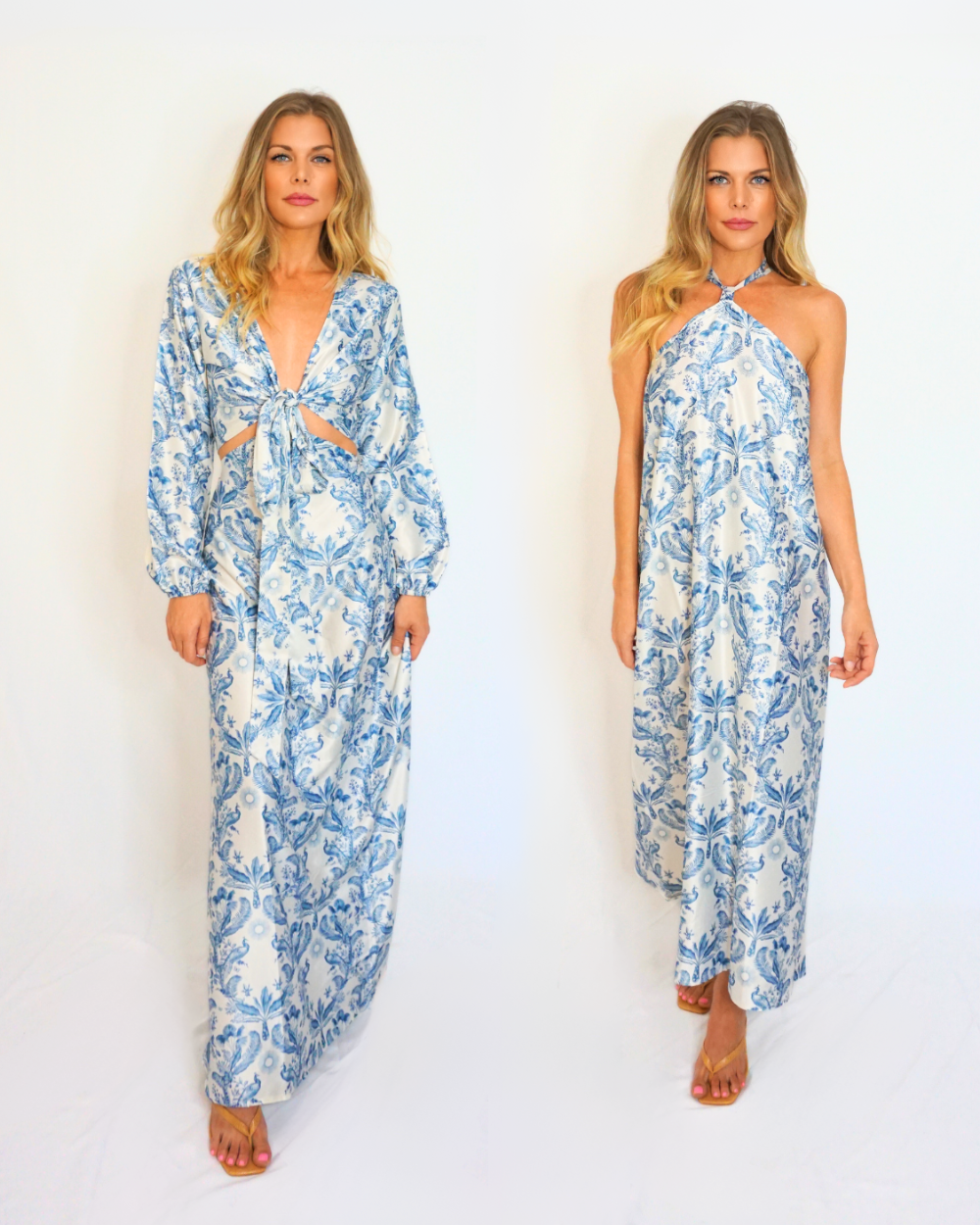 Attachable Skirt to Dress - French Toile - Concordia Style Boutique