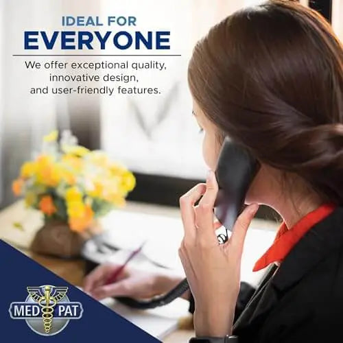 Med-Pat TL-WP Waterproof Trimline Phone – Perfect for Bathrooms, Kitchens, Outdoors