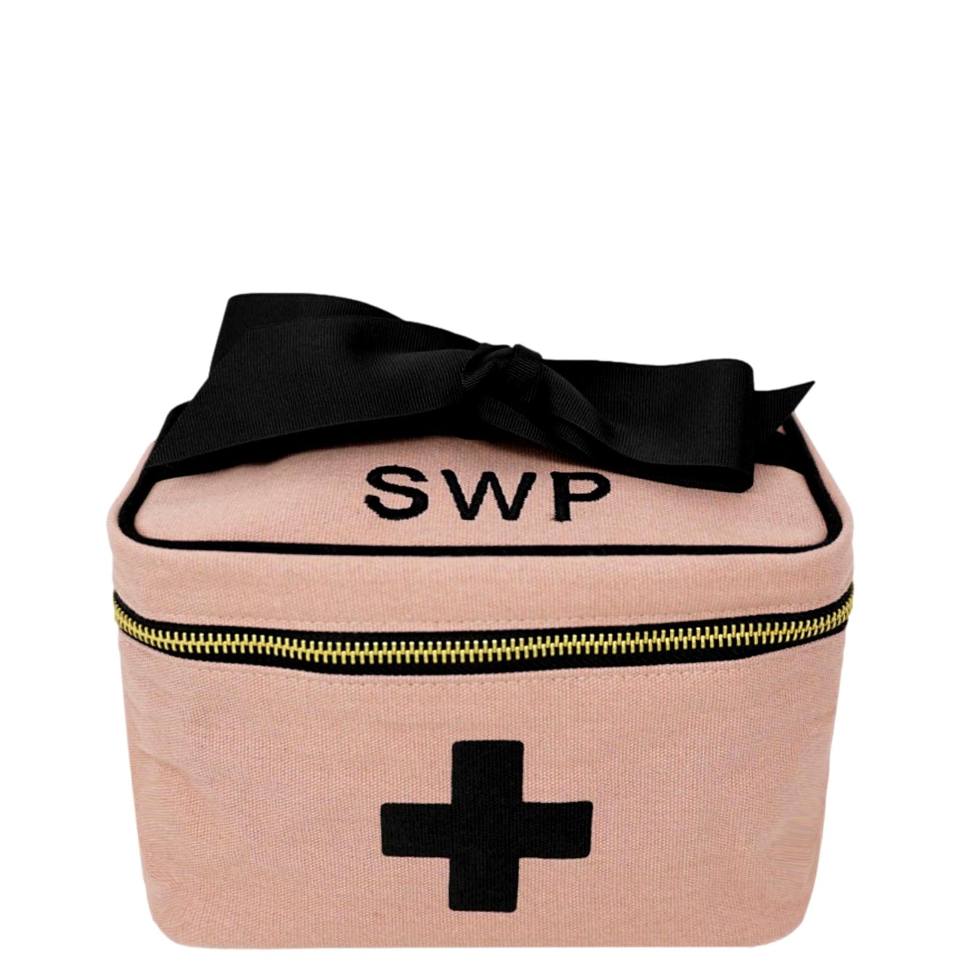 Meds and First Aid Storage Box, Pink/Blush - Concordia Style Boutique