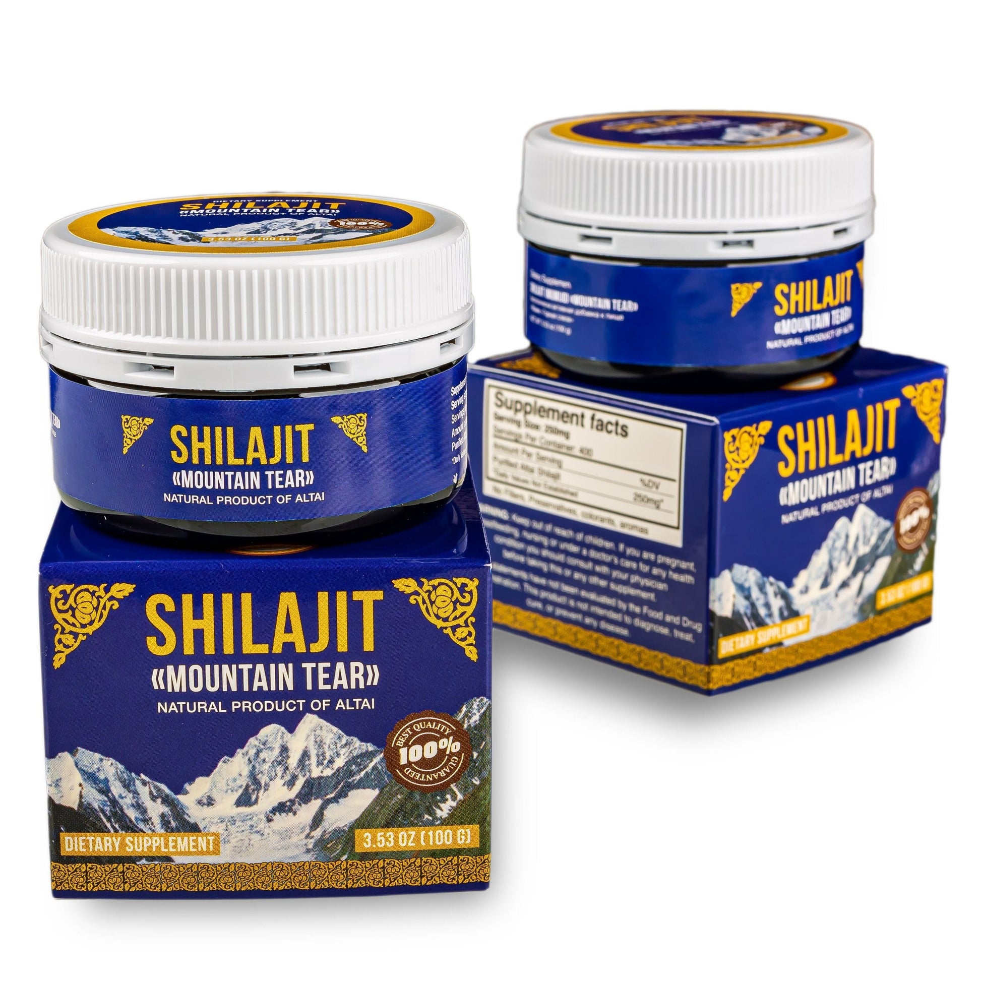 Siberian "Mountain Tear" Pure Premium Shilajit Mumijo Resin – 100g - Premium Body Wash from SiberianGreen.com - Just $49.95! Shop now at Concordia Style Boutique