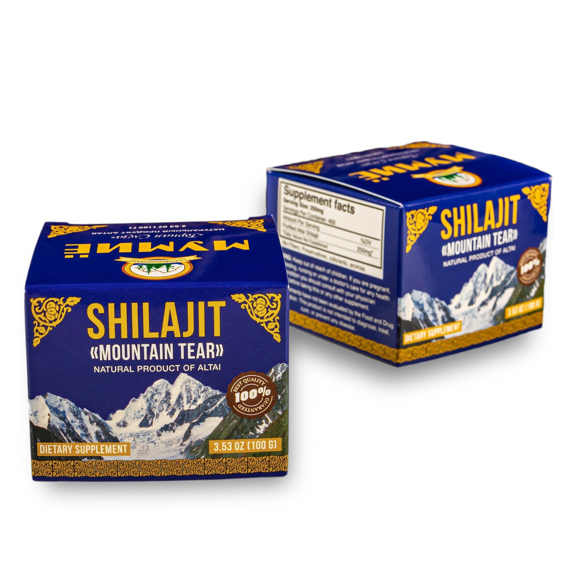 Siberian "Mountain Tear" Pure Premium Shilajit Mumijo Resin – 100g - Premium Body Wash from SiberianGreen.com - Just $49.95! Shop now at Concordia Style Boutique