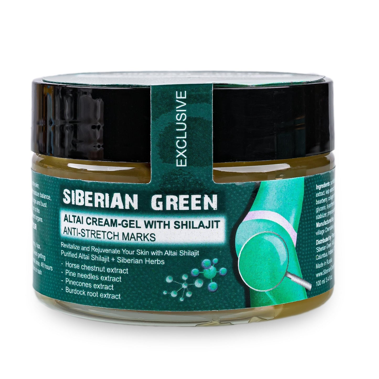 Altai Anti-Stretch Mark Cream with Shilajit & Siberian Herbs – 100ml - Concordia Style Boutique