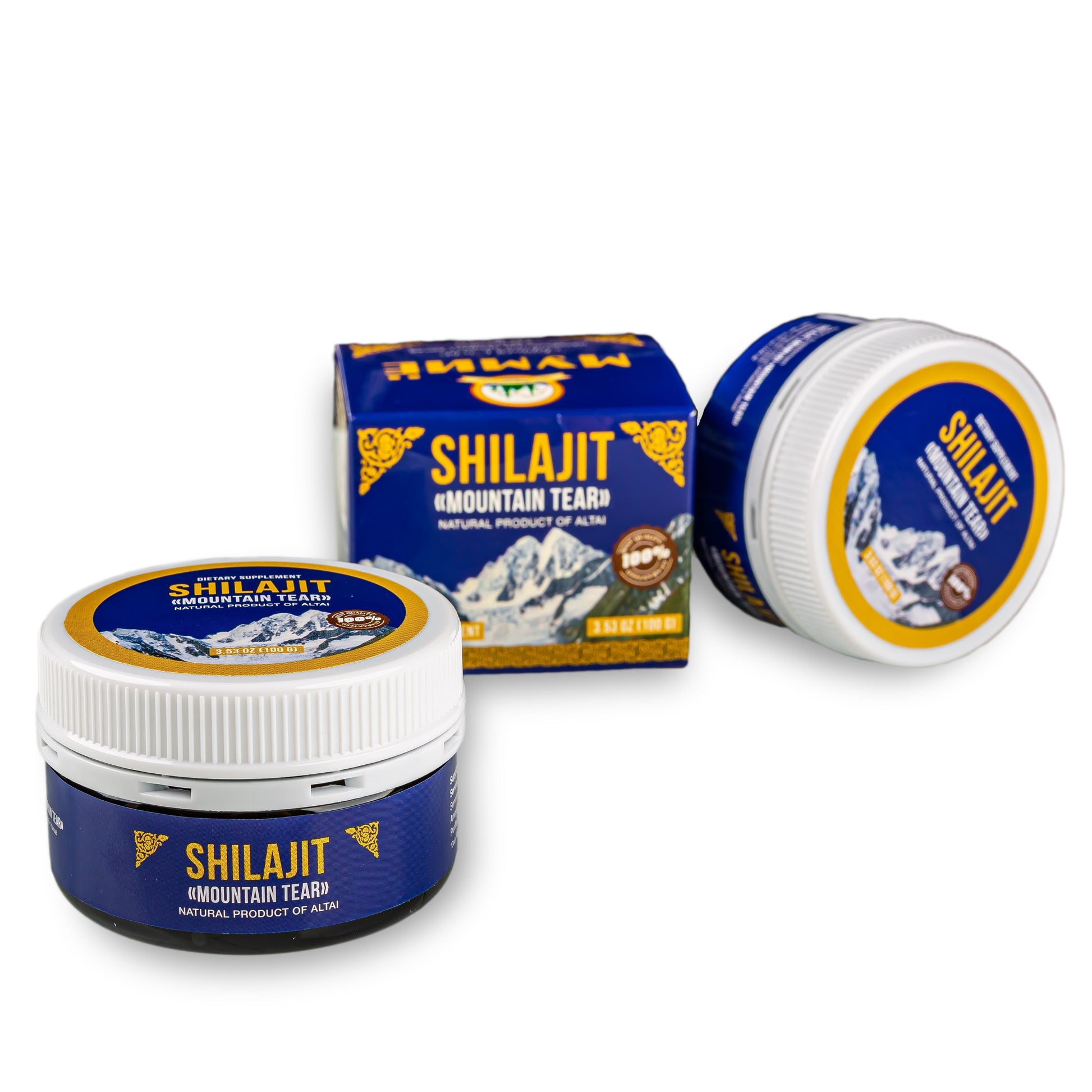 Siberian "Mountain Tear" Pure Premium Shilajit Mumijo Resin – 100g - Premium Body Wash from SiberianGreen.com - Just $49.95! Shop now at Concordia Style Boutique