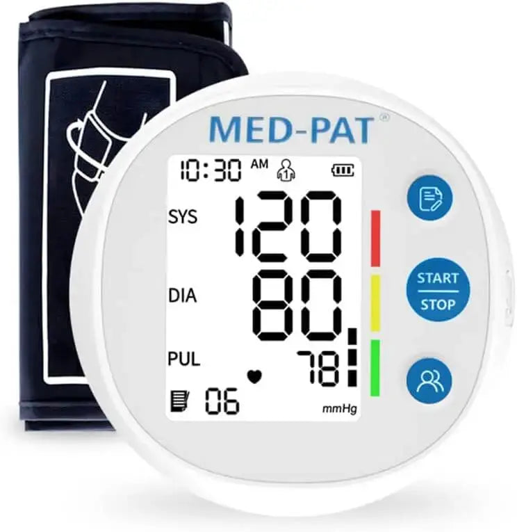 Med-Pat BP-R Round Blood Pressure Monitor | Automatic Digital BP Machine