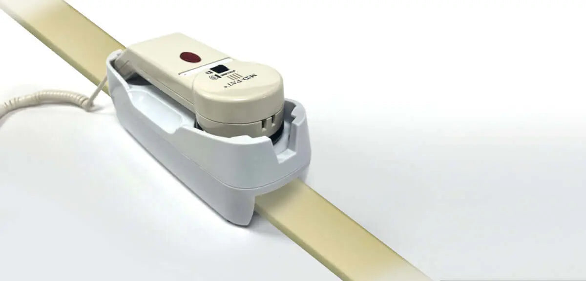 Med-Pat HO-100 Adjustable Bedrail Holder for One-Piece Phones | Secure Hospital Bed Phone Mount