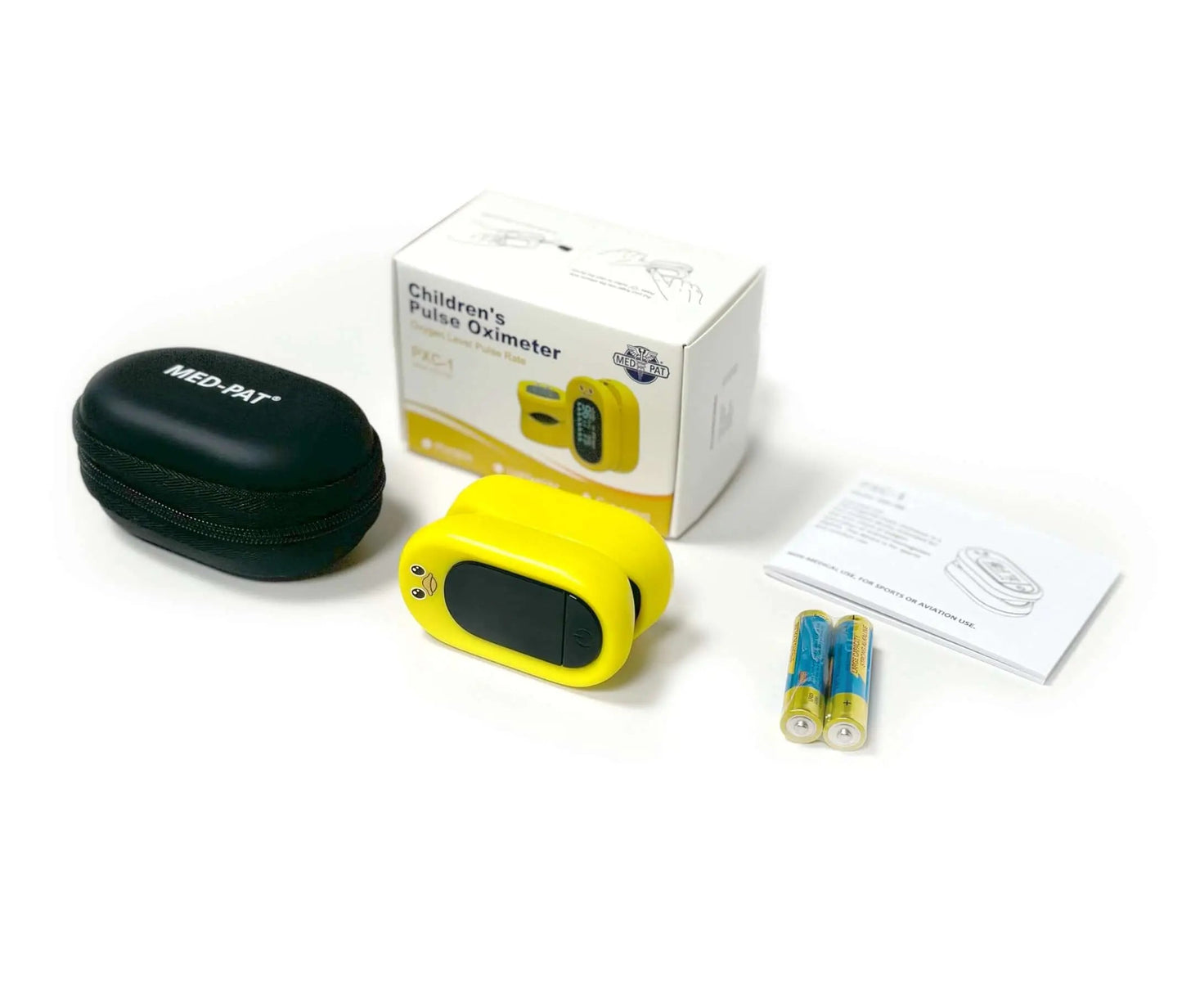 Kid-Friendly Pulse Oximeter – Med-Pat “Ducky” PXC-1 | FDA Approved & FSA/HSA Eligible