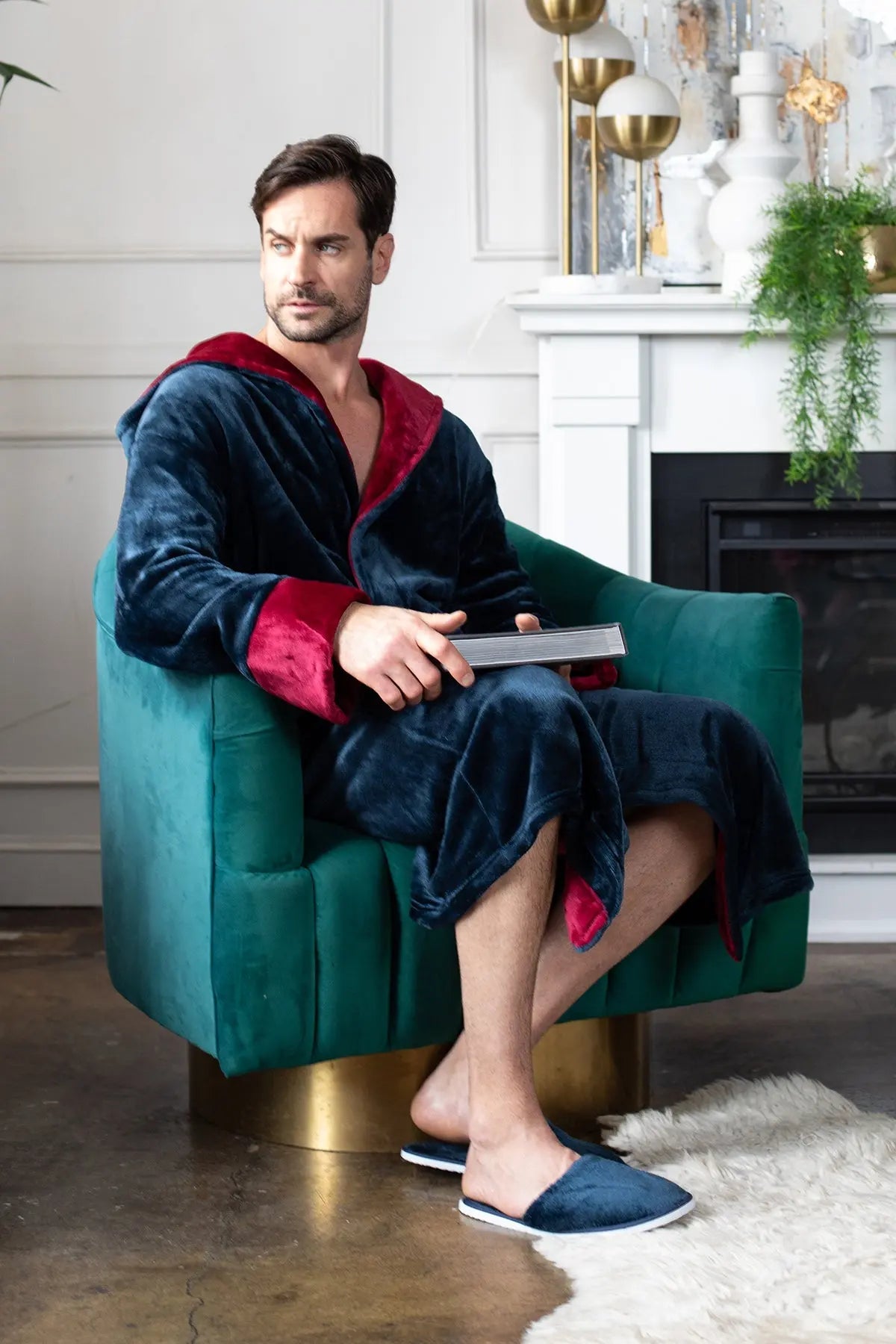 Men’s Robe with Hood – Ultra-Soft Plush Comfort for Everyday Use - Concordia Style Boutique