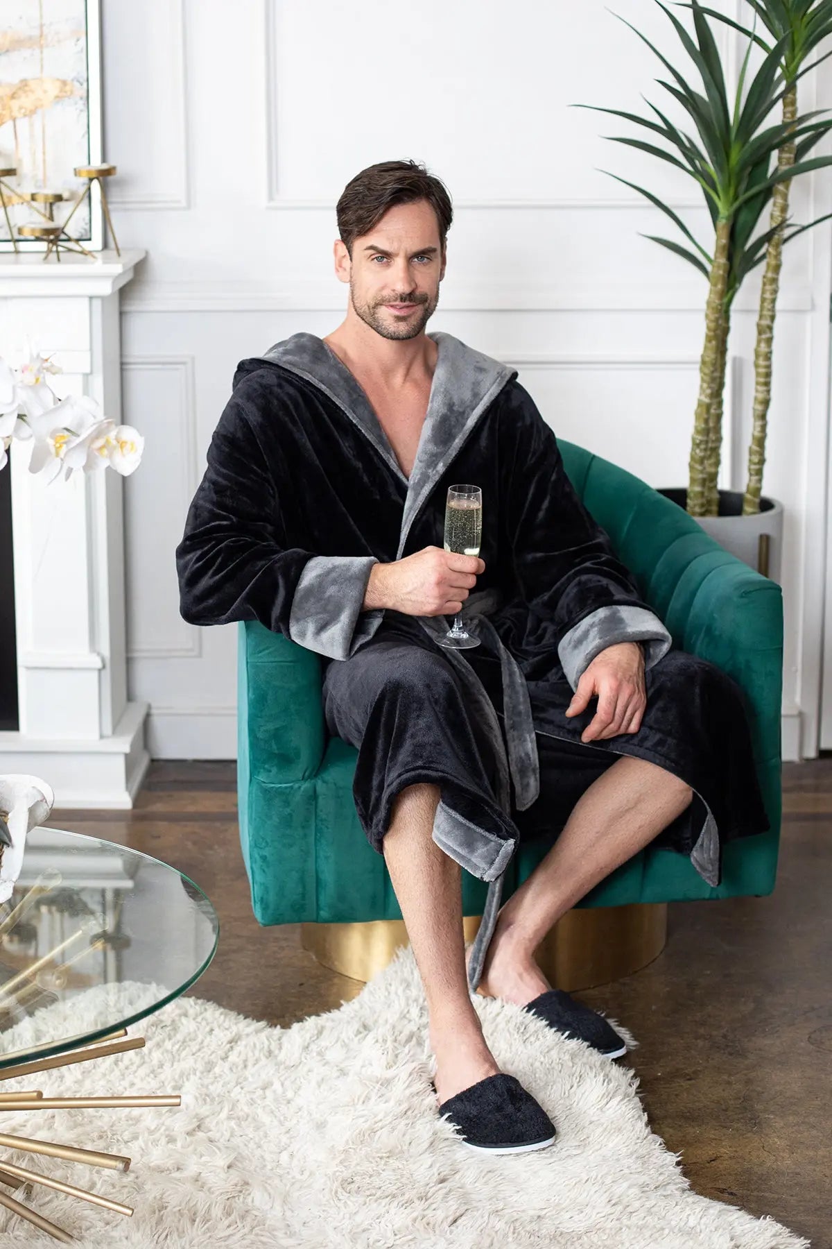 Men’s Robe with Hood – Ultra-Soft Plush Comfort for Everyday Use - Concordia Style Boutique