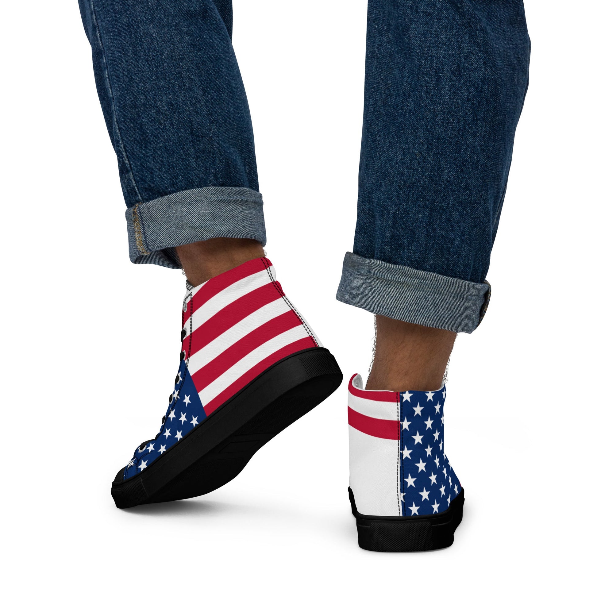 THEUS Men’s high top USA canvas shoes - Concordia Style Boutique