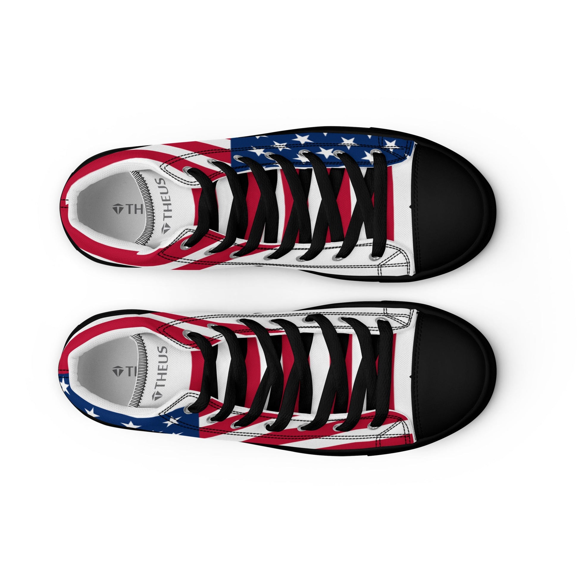 THEUS Men’s high top USA canvas shoes - Concordia Style Boutique