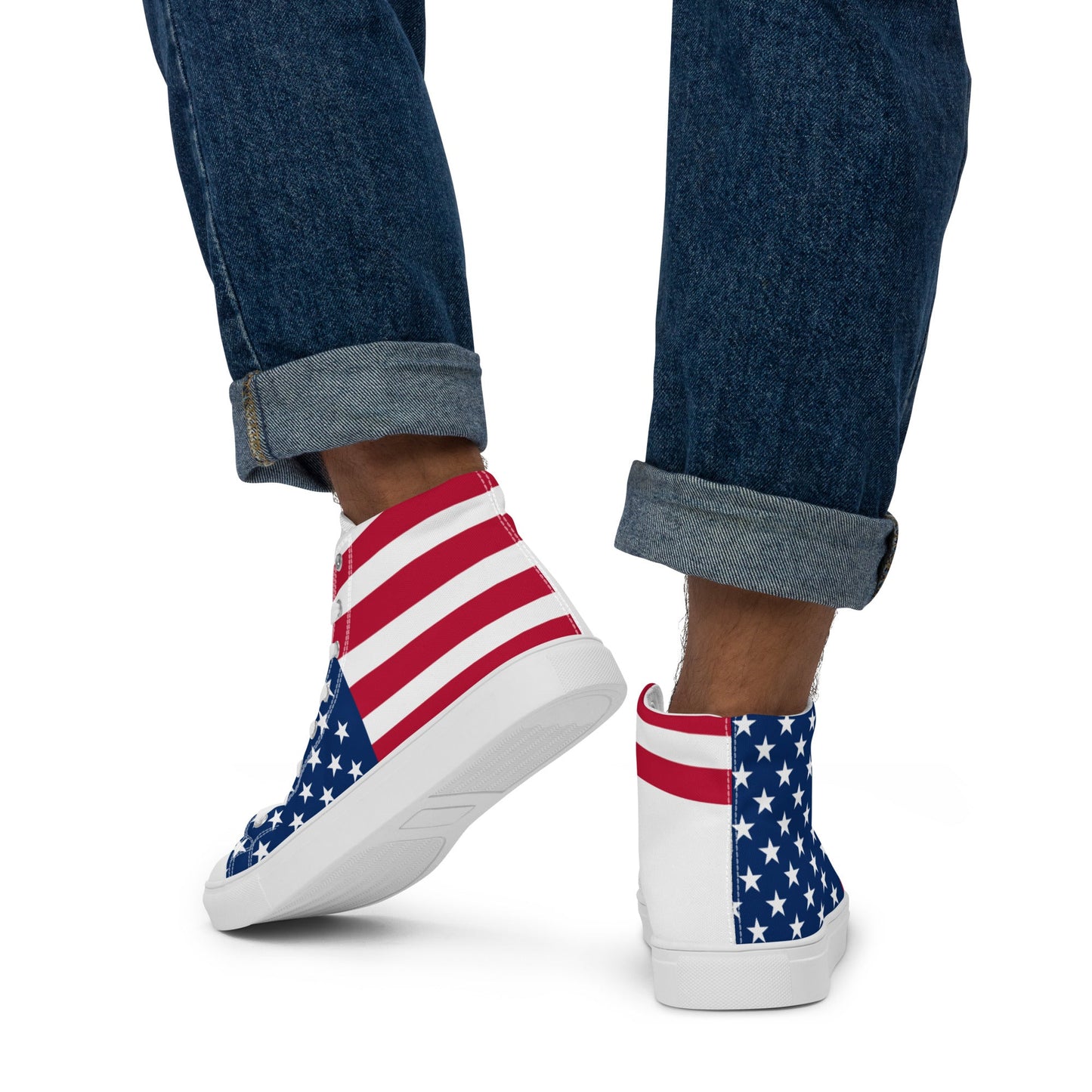 THEUS Men’s high top USA canvas shoes - Concordia Style Boutique