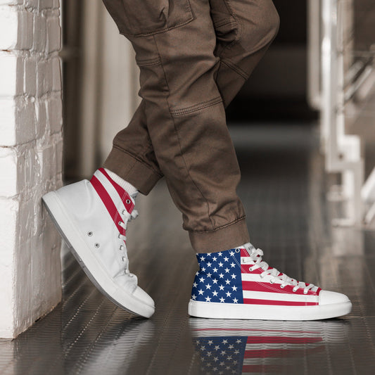 THEUS Men’s high top USA canvas shoes - Concordia Style Boutique