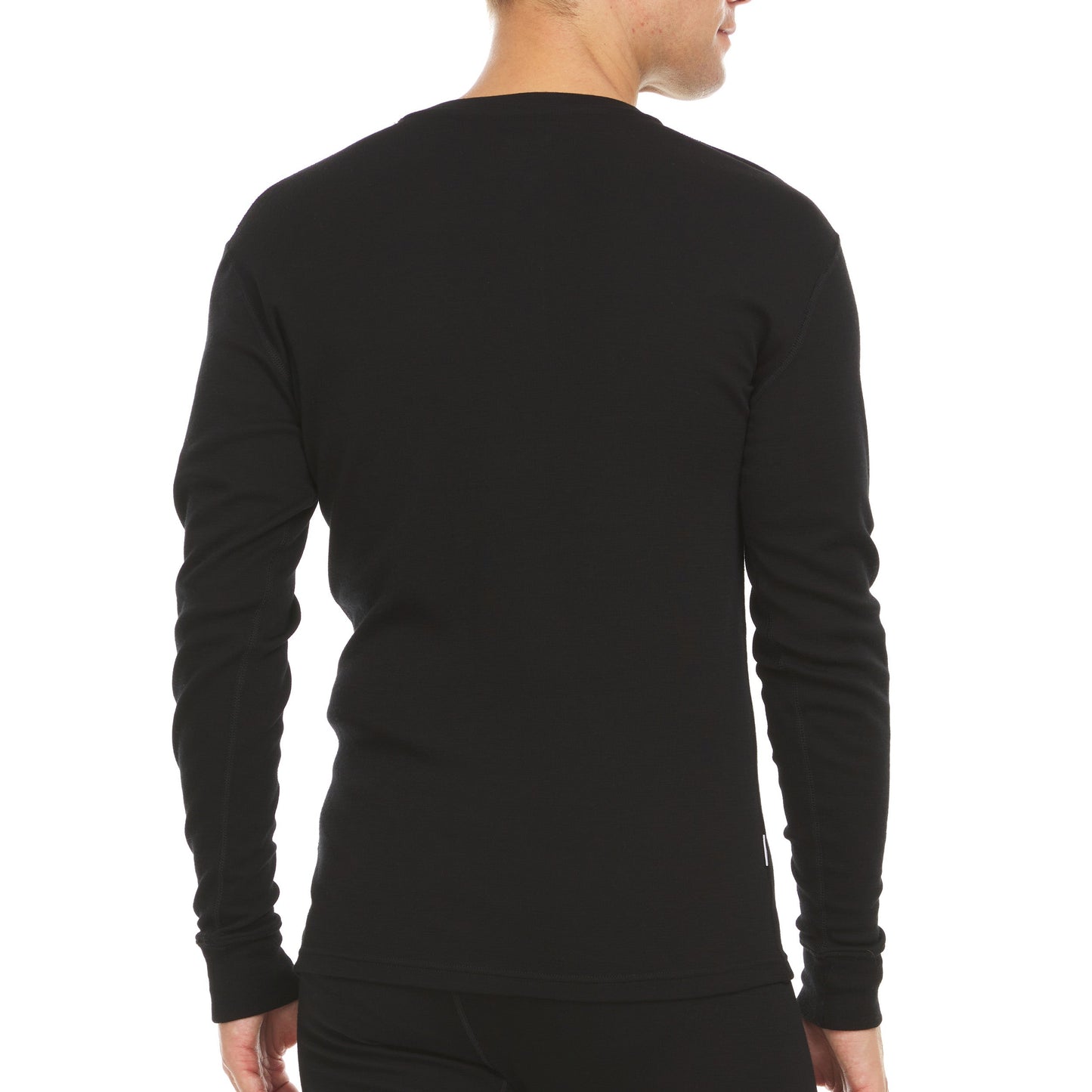 Midweight - Men's Long Sleeve Henley 100% Merino Wool - Concordia Style Boutique