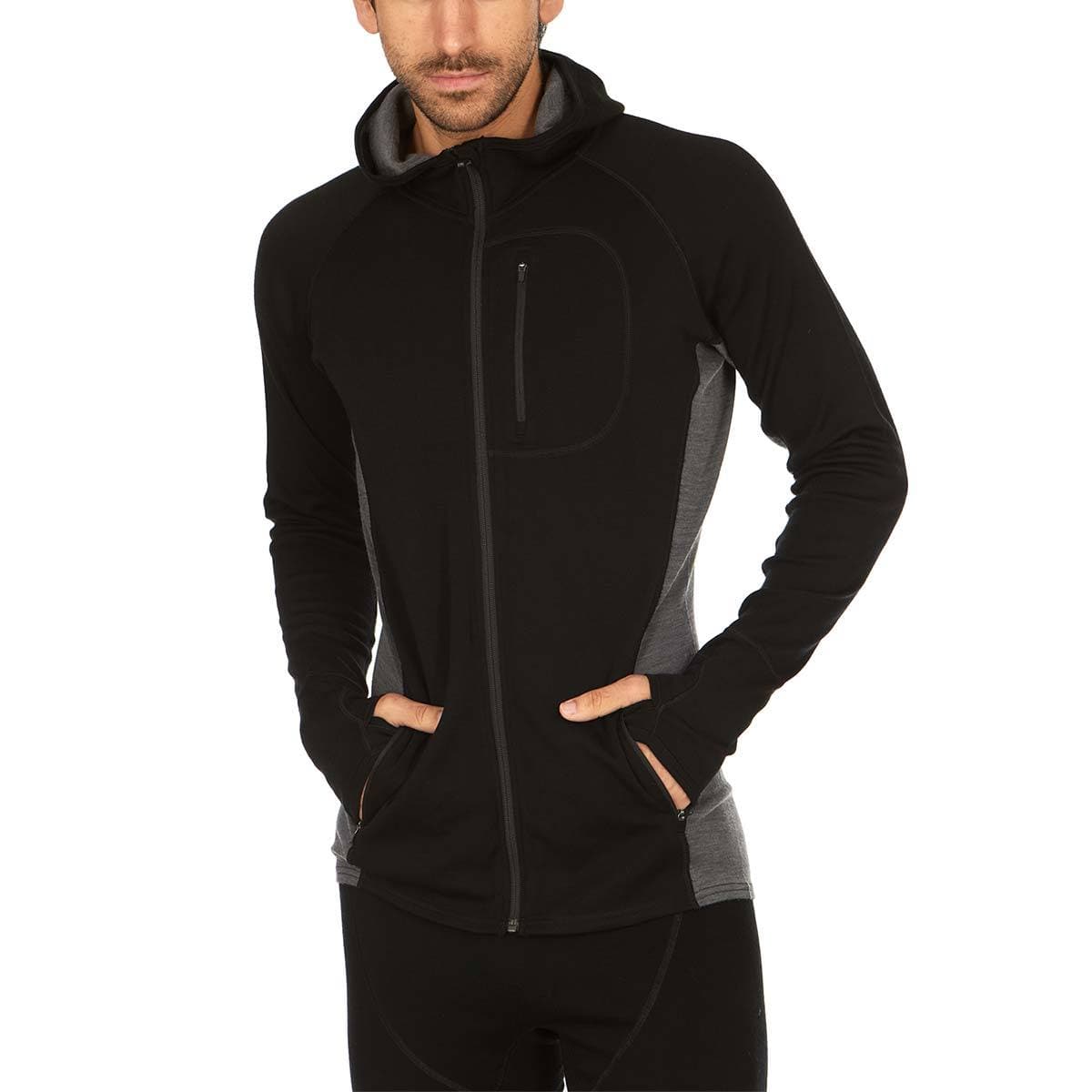 Midweight - Full Zip Hoodie Woolverino - Concordia Style Boutique