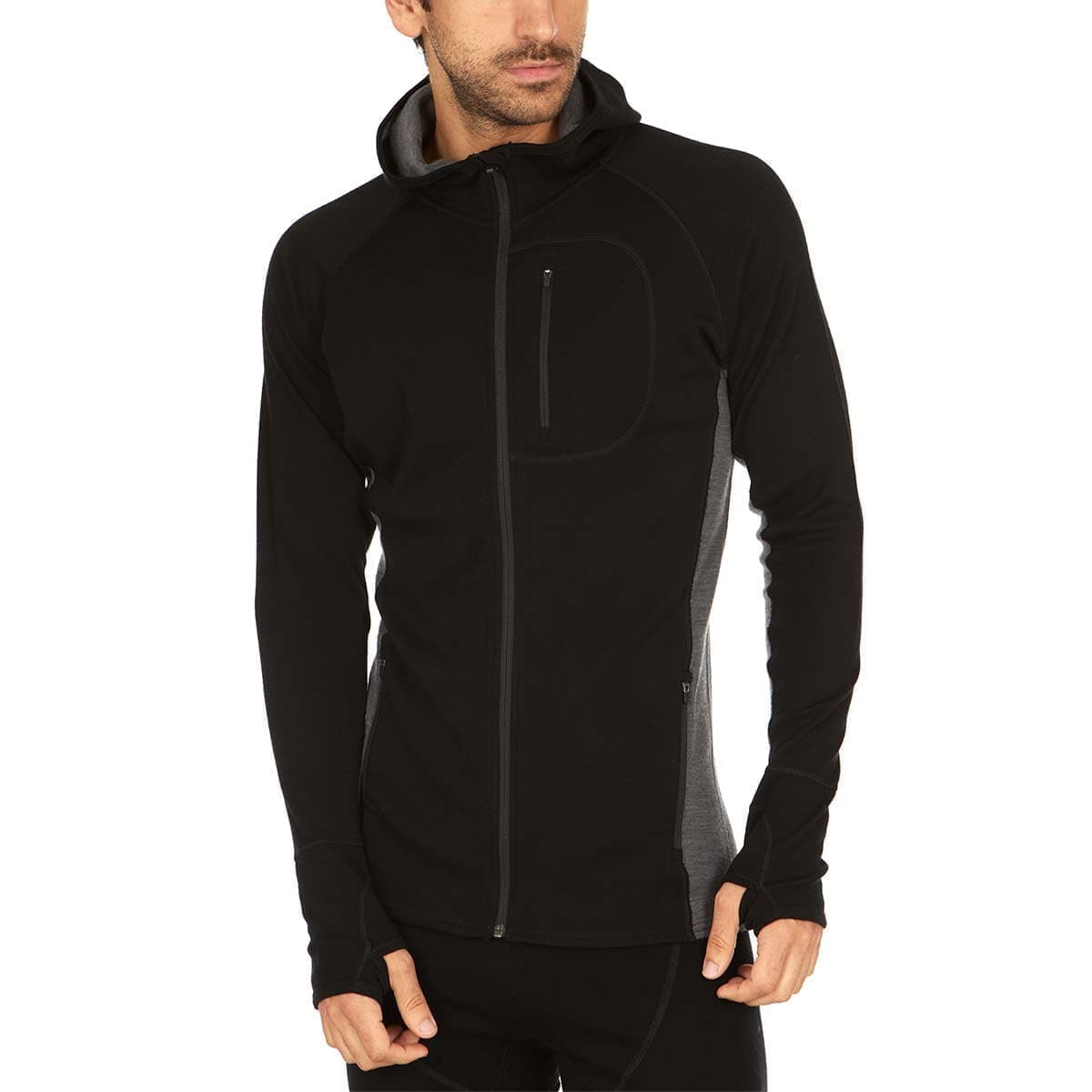 Midweight - Full Zip Hoodie Woolverino - Concordia Style Boutique