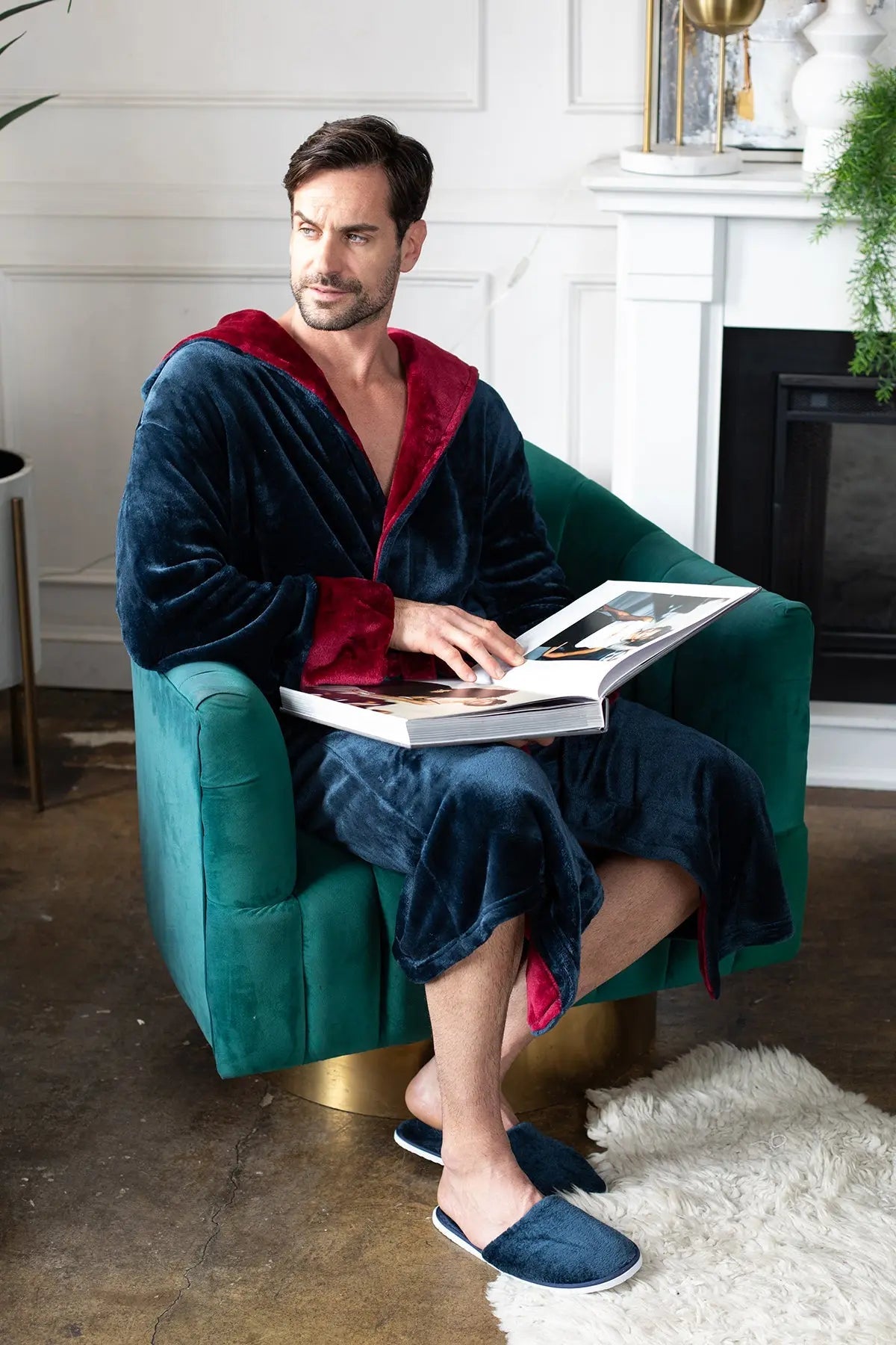 Men’s Robe with Hood – Ultra-Soft Plush Comfort for Everyday Use - Concordia Style Boutique