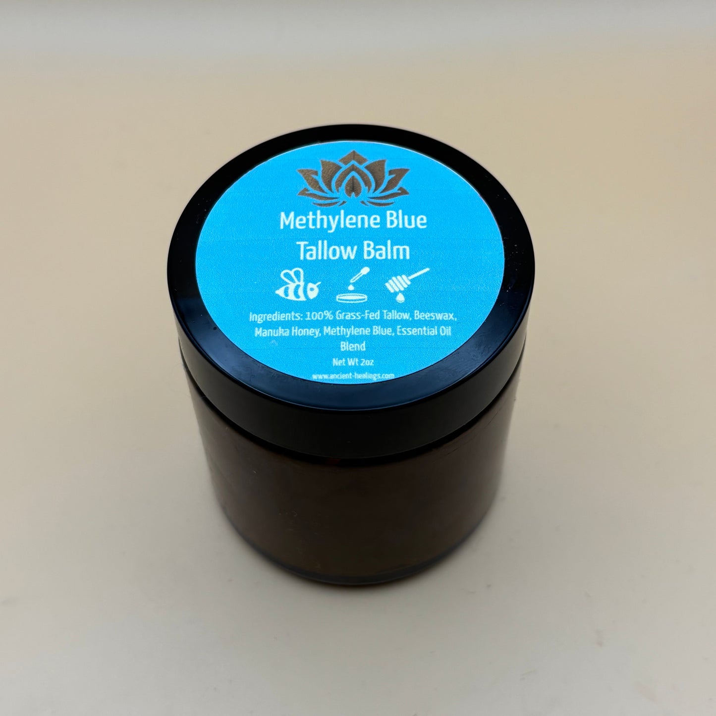 Methylene Blue Tallow Balm