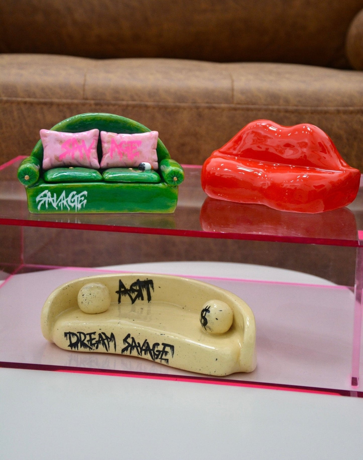 MID-CENTURY MODERN SOFA INCENSE HOLDER