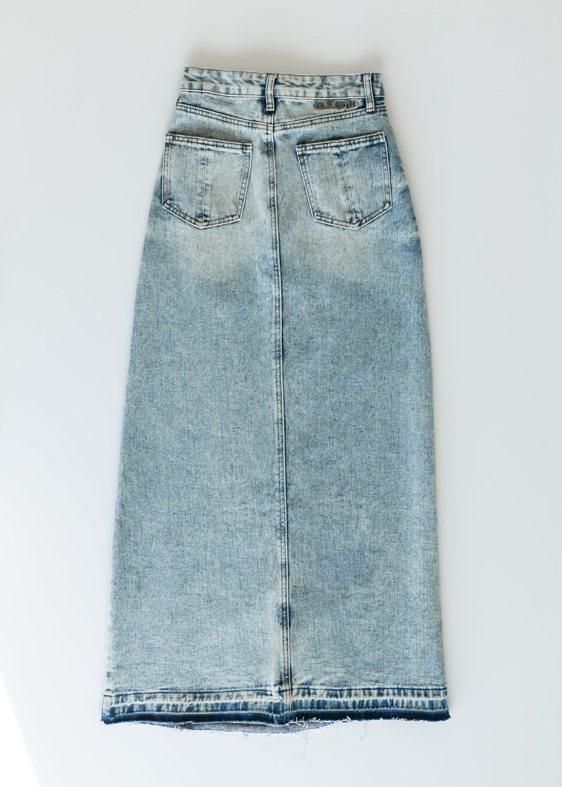 Mina Denim Maxi Skirt - Concordia Style Boutique