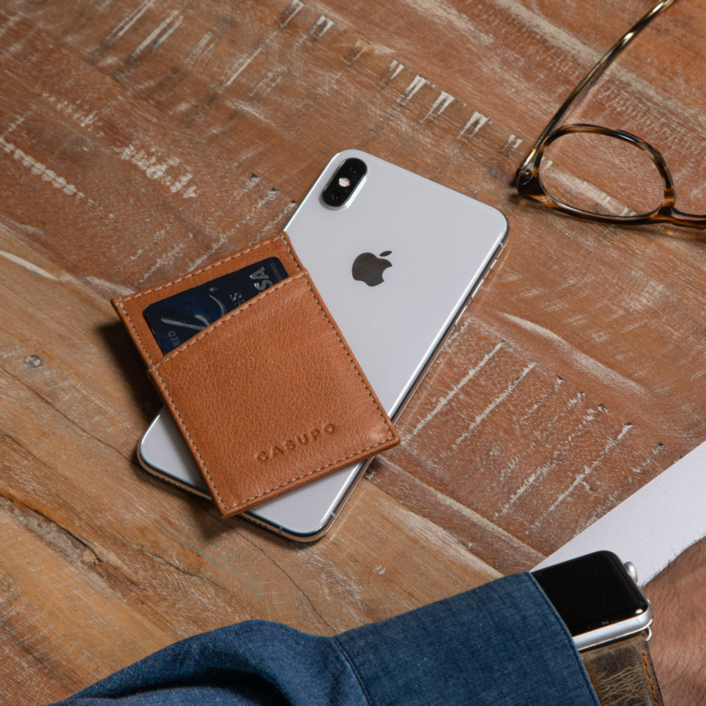 Minimalist Wallet with RFID protection - Natural