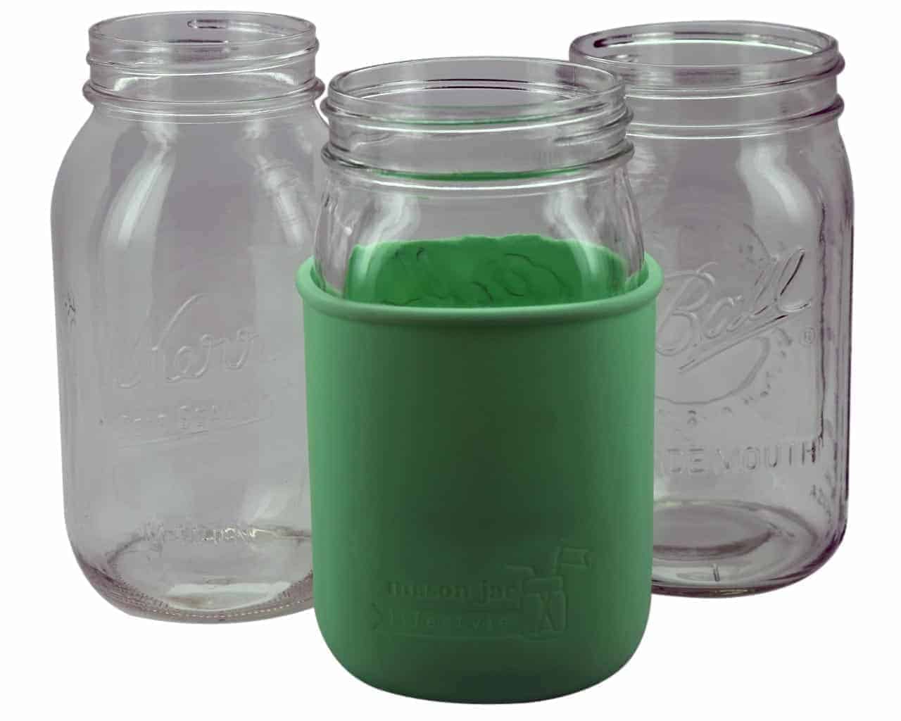Silicone Sleeve for Quart 32oz Mason Jars - Concordia Style Boutique