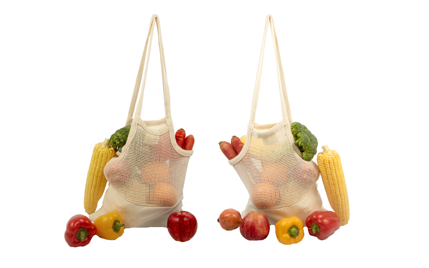 Mesh & Fabric Tote Bag - Concordia Style Boutique