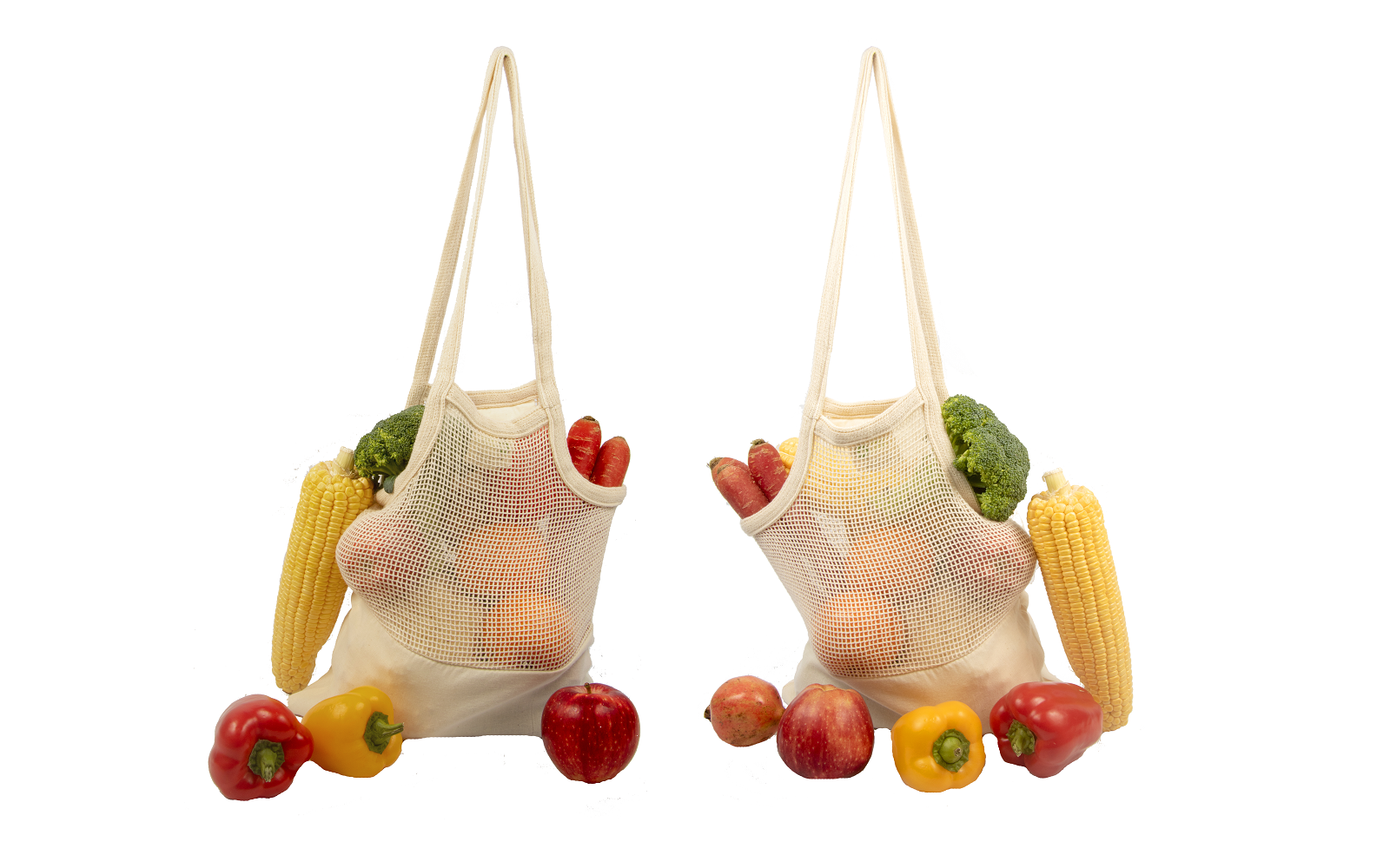 Mesh & Fabric Tote Bag - Concordia Style Boutique