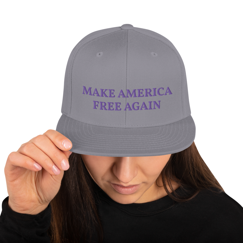 Make America Free Again Snapback Hat - Concordia Style Boutique