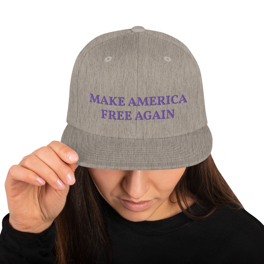Make America Free Again Snapback Hat - Concordia Style Boutique