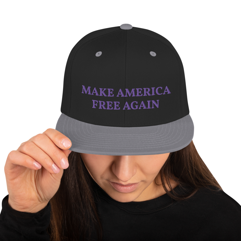 Make America Free Again Snapback Hat - Concordia Style Boutique