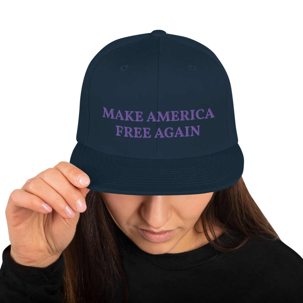 Make America Free Again Snapback Hat - Concordia Style Boutique