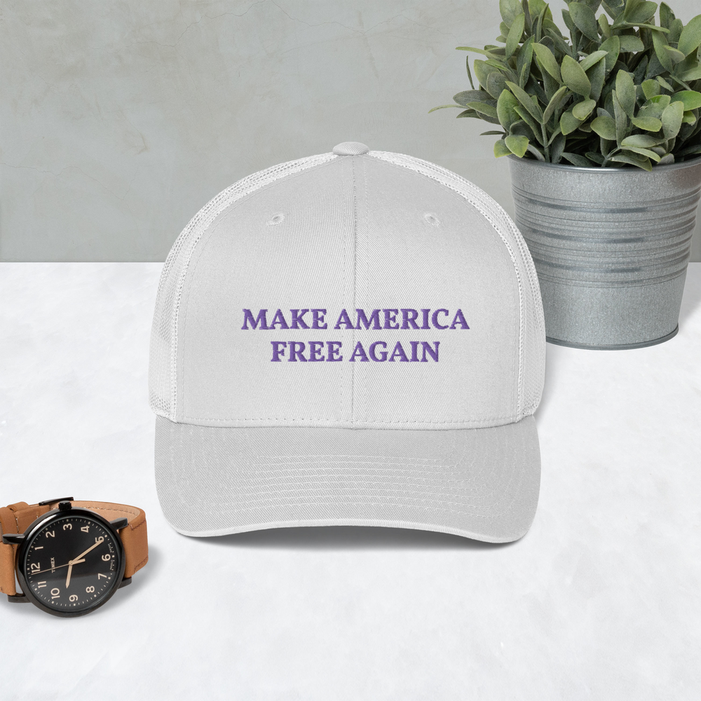 Make America Free Again Trucker Cap - Concordia Style Boutique