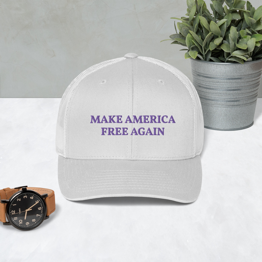 Make America Free Again Trucker Cap - Concordia Style Boutique