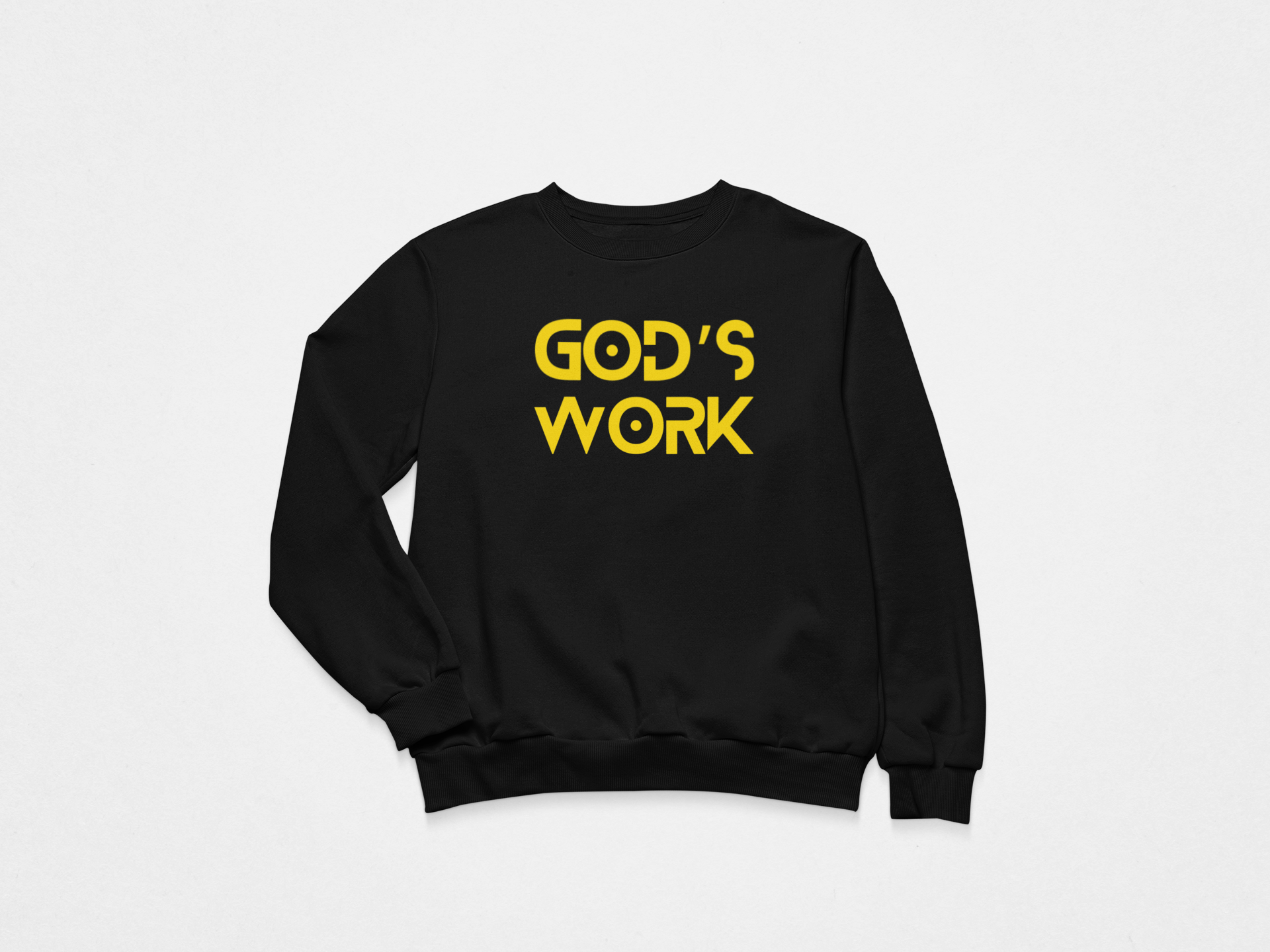 GOD'S WORK Crew Neck Sweater - Concordia Style Boutique