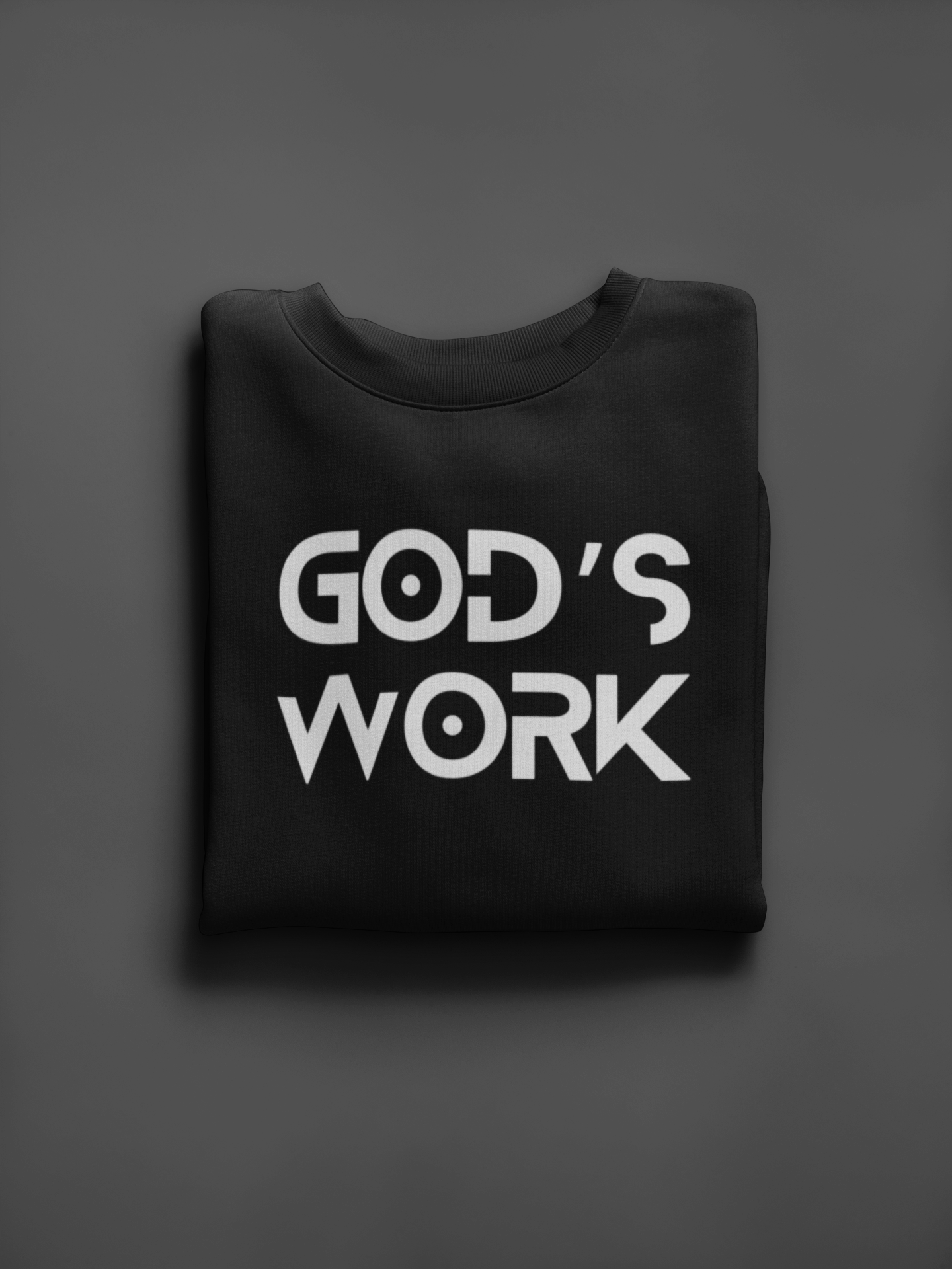 GOD'S WORK Crew Neck Sweater - Concordia Style Boutique
