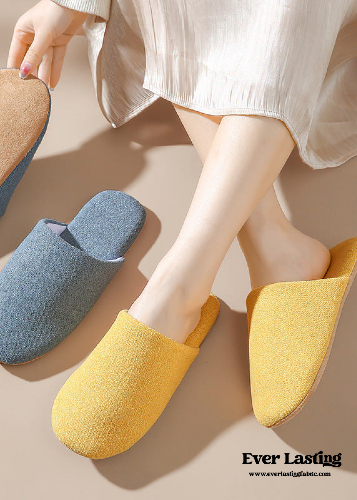 Modern House Slipper / Yellow