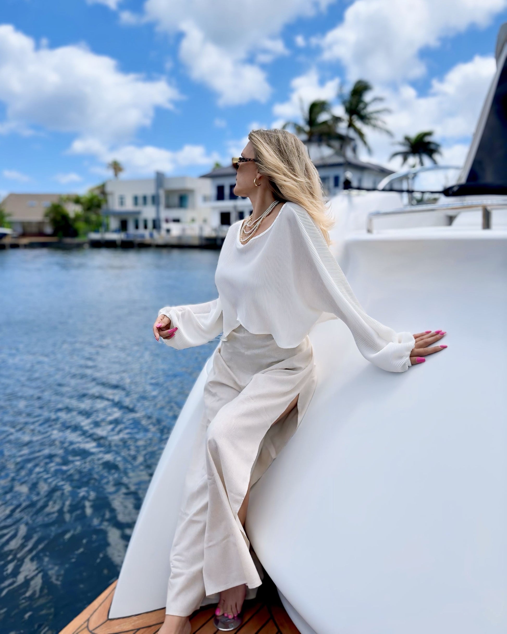 Kelly Top - Plisse - Concordia Style Boutique