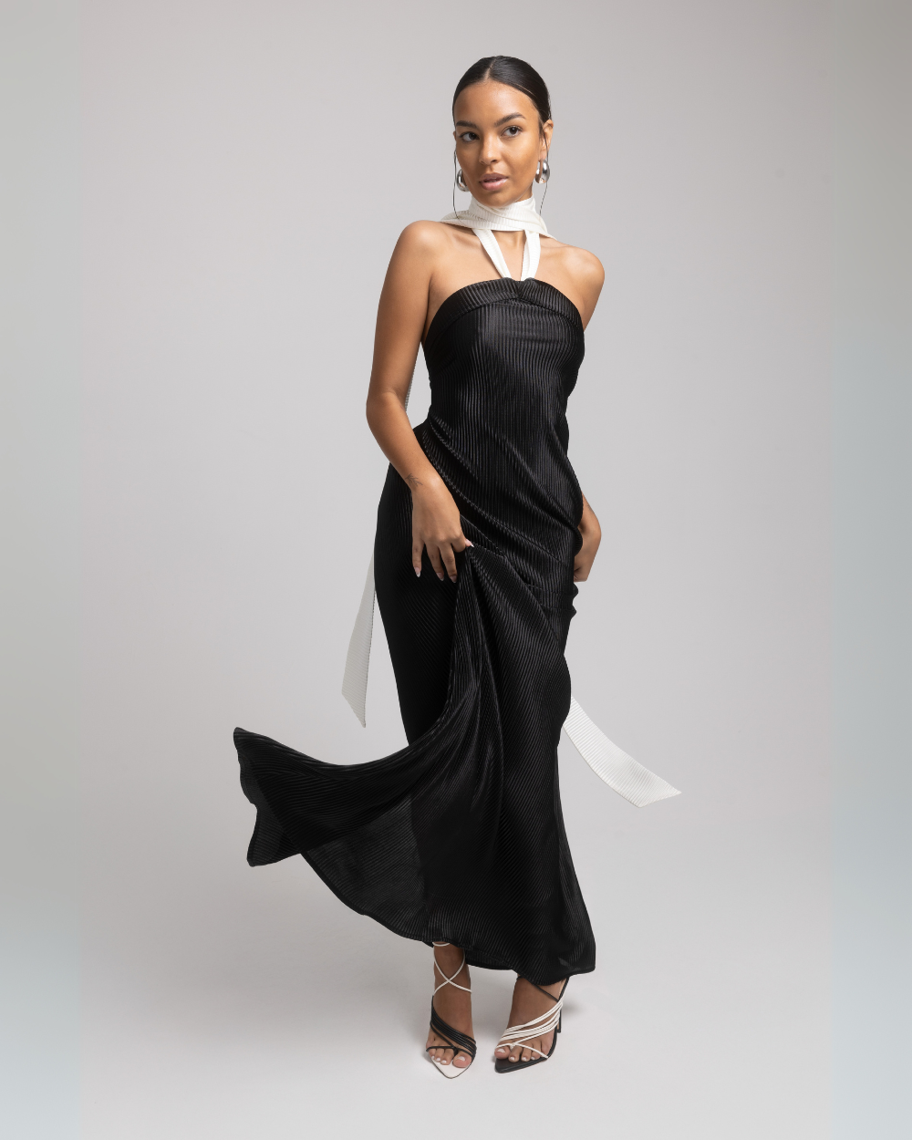 Monaco Maxi Dress - Plisse - Concordia Style Boutique