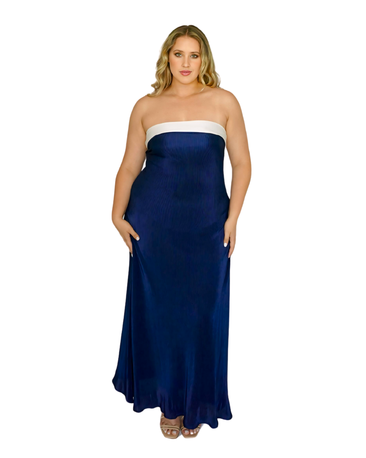 Monaco Maxi Dress - Plisse - Concordia Style Boutique