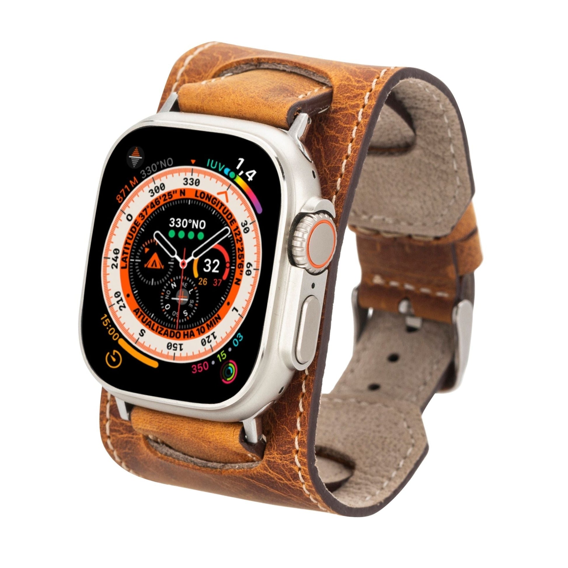 Moorcroft Cuff Leather Bands for Apple Watch - Concordia Style Boutique