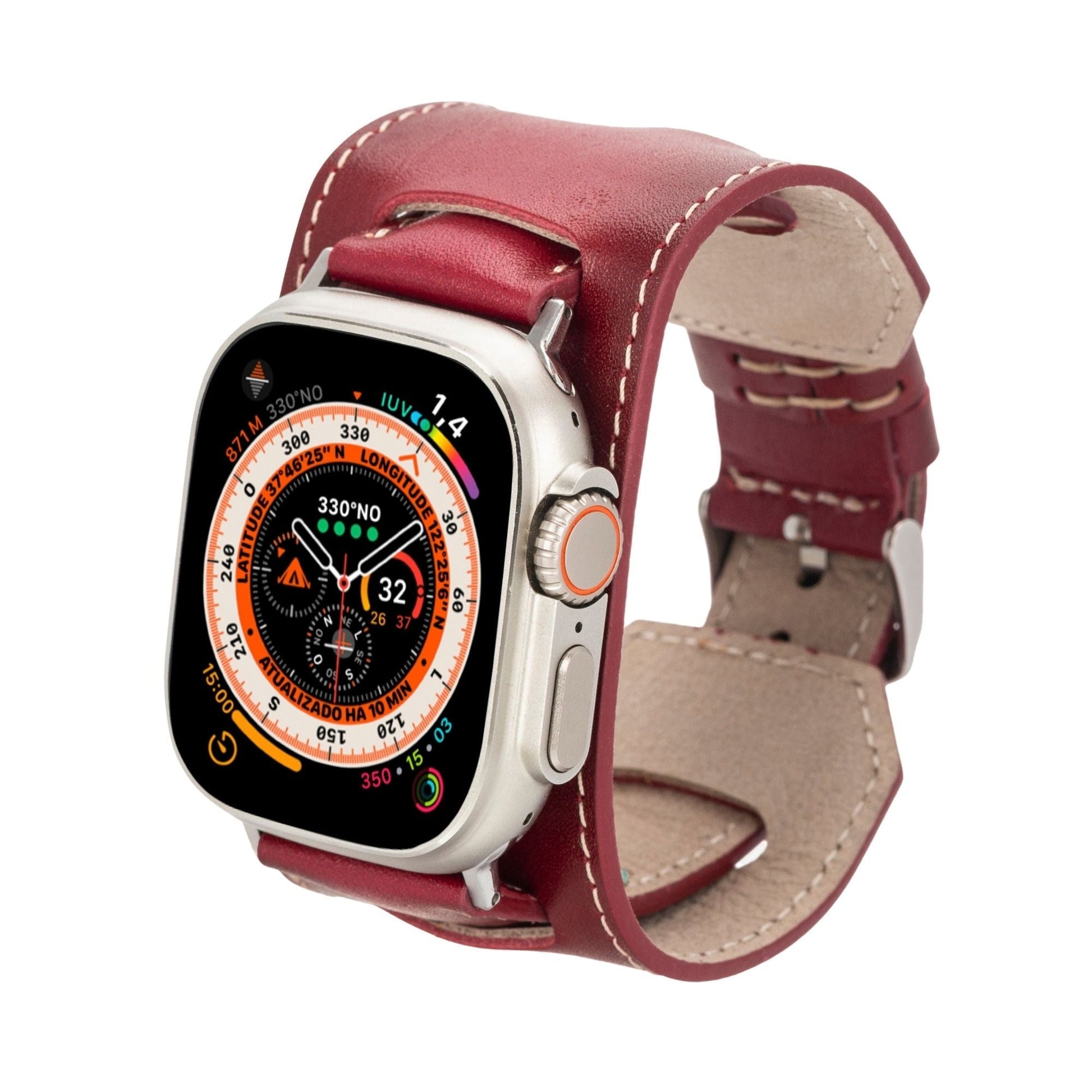 Moorcroft Cuff Leather Bands for Apple Watch - Concordia Style Boutique
