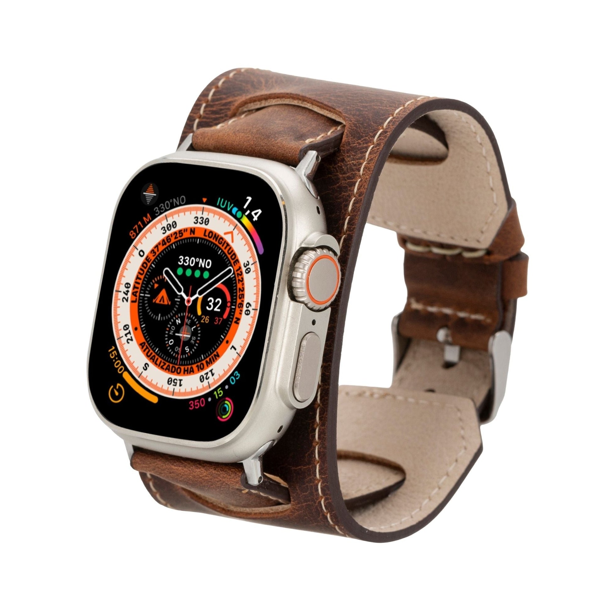 Moorcroft Cuff Leather Bands for Apple Watch - Concordia Style Boutique