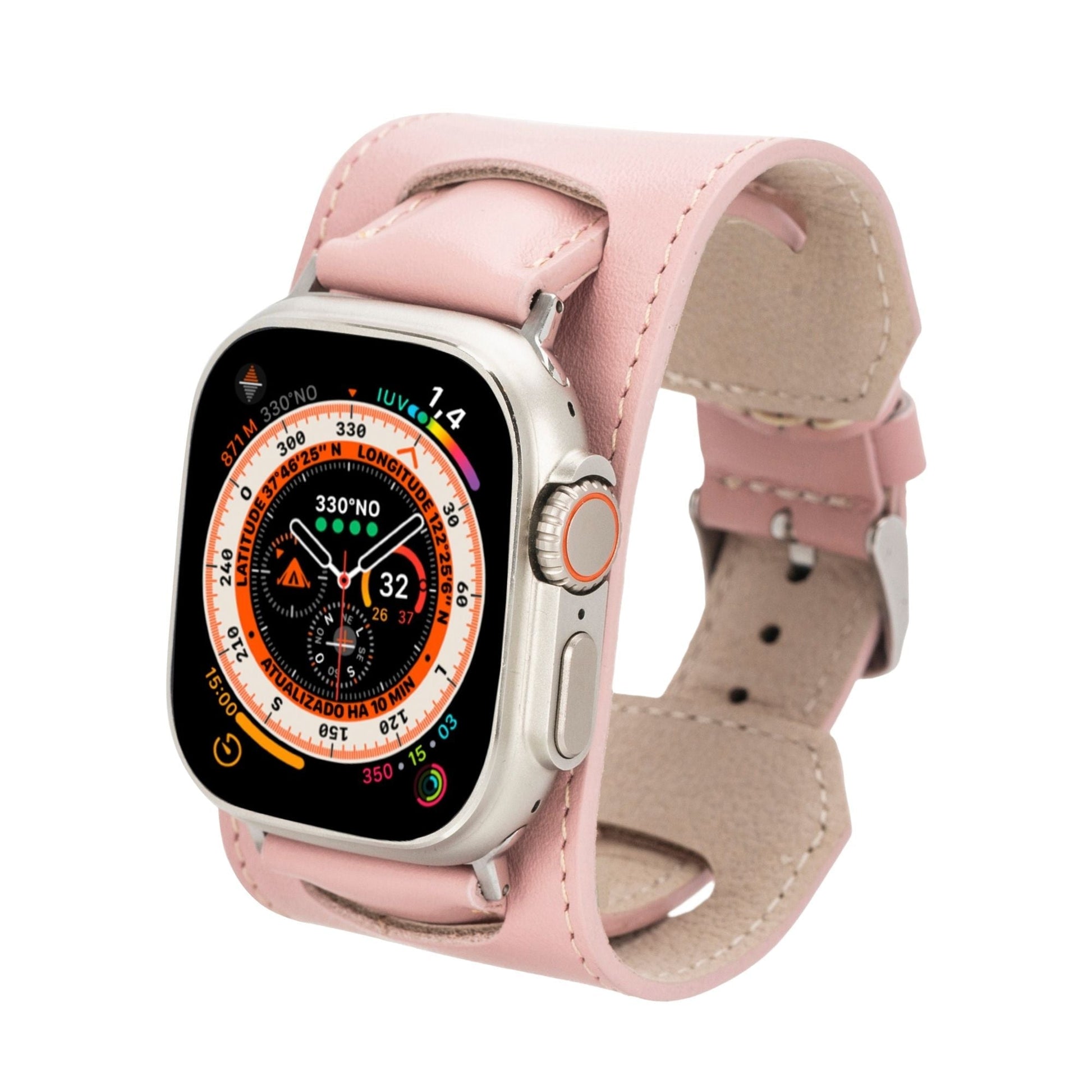 Moorcroft Cuff Leather Bands for Apple Watch - Concordia Style Boutique